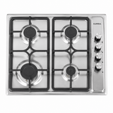 Luxell Built-In Hobs Luxell 60cm 4-Burner Stainless Steel Built-In Gas Hob with Gas Safety - LX-410BF