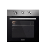 Luxell Built-In Ovens Luxell 60cm 55L Built-In Electric Oven with 9 Programs & Turbo Fan, Stainless Steel - B66-SF3 (MT) INOX