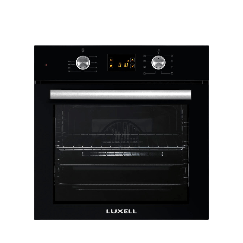 Luxell Luxell 60cm 57L Digital Built-In Electric Oven with Turbo Fan, Anthracite Glass - B66-SF3 (DDT)