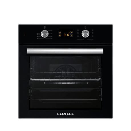 Luxell Luxell 60cm 57L Digital Built-In Electric Oven with Turbo Fan, Anthracite Glass - B66-SF3 (DDT)