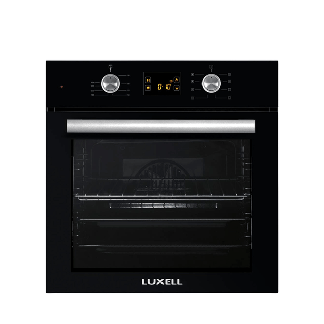 Luxell Luxell 60cm 57L Digital Built-In Electric Oven with Turbo Fan, Anthracite Glass - B66-SF3 (DDT)