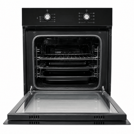 Luxell Built-In Ovens Luxell 60cm 57L Digital Built-In Electric Oven with Turbo Fan, Anthracite Glass - B66-SF3 (DDT)