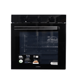 Luxell Built-In Ovens Luxell 60cm 88L Black Glass Built-In Manual Oven with Convection & Turbo Fan - A68-SF3