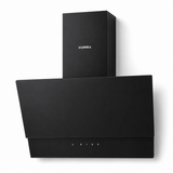 Luxell Wall-mounted angled cooker hood Luxell 60cm Angled Glass Cooker Hood with 650m³/h Extraction & Touch Control - DA6-835