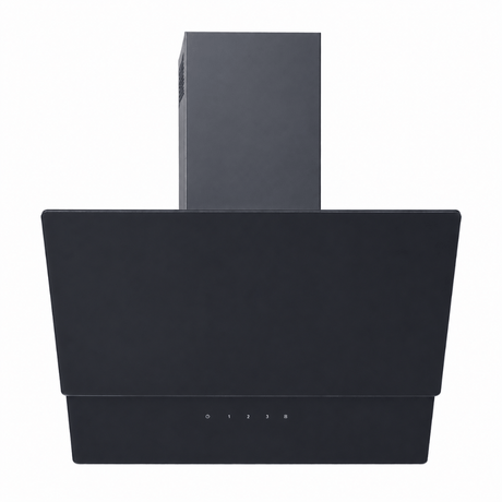 Luxell Wall-mounted angled cooker hood Luxell 60cm Angled Glass Cooker Hood with 650m³/h Extraction & Touch Control - DA6-835