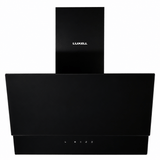 Luxell Wall-mounted angled cooker hood Luxell 60cm Angled Glass Cooker Hood with 650m³/h Extraction & Touch Control - DA6-835
