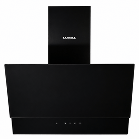 Luxell Wall-mounted angled cooker hood Luxell 60cm Angled Glass Cooker Hood with 650m³/h Extraction & Touch Control - DA6-835