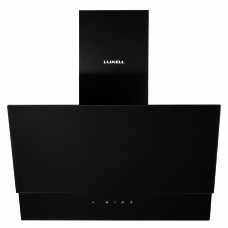Luxell Wall-mounted angled cooker hood Luxell 60cm Angled Glass Cooker Hood with 650m³/h Extraction & Touch Control - DA6-835