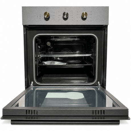 Luxell Built-In Ovens Luxell 60cm Built-In Electric Oven with Convection & 8 Cooking Programs Matte Black - B66-SF2-MB