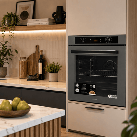Luxell Built-In Ovens Luxell 88L Digital Built-In Electric Oven with Convection & Turbo Fan - A68-SGF3