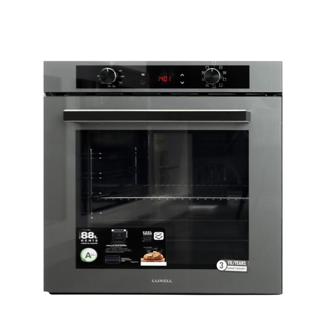 Luxell Built-In Ovens Luxell 88L Digital Built-In Electric Oven with Convection & Turbo Fan - A68-SGF3