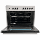Luxell Built-In Ovens Luxell 90cm 115L Freestanding Cooker with 5-Burner Gas Hob & Electric Oven - 699-SGF50F