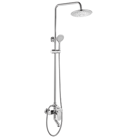 MaxTen Shower Set MaxTen 3-in-1 Chrome Hot & Cold Mixer Shower Set - B-9103