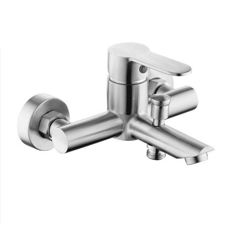 MaxTen Bathroom Faucet MaxTen Bathroom Stainless Steel Hot & Cold Shower Faucet Mixer - S50-147 & S50-147BL