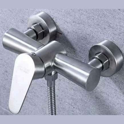 MaxTen Bathroom Faucet MaxTen Bathroom Stainless Steel Hot & Cold Shower Faucet Mixer - S50-148 & S50-148BL