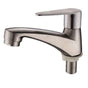 MaxTen Bathroom Faucet MaxTen Bathroom Stainless Steel Single Cold Pillar Basin Faucet Tap - D5613