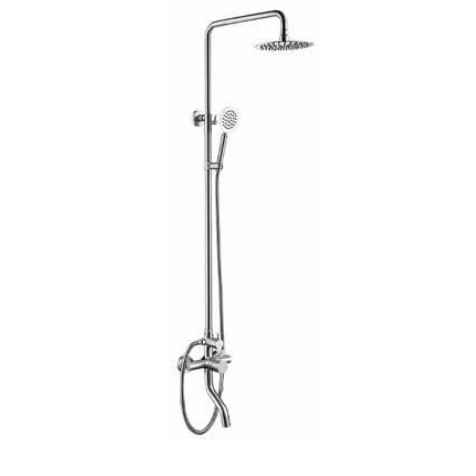 MaxTen Shower Set MaxTen Stainless Steel 3-in-1 Satin Nickel Hot & Cold Mixer Shower Set - ST60-304