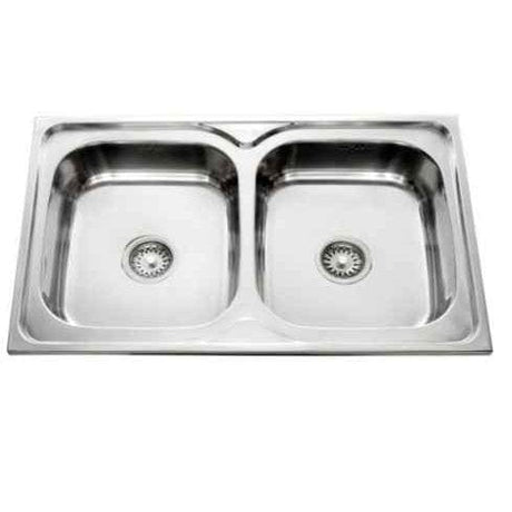 MaxTen Kitchen Sink MaxTen Stainless Steel Double Bowl Kitchen Sink - D8050A