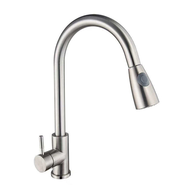 MaxTen Kitchen Tap MaxTen Stainless Steel Pull Out Sprayer Kitchen Sink Faucet Tap - SKP30-501 & SKP30-501BL