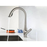 MaxTen Kitchen Tap MaxTen Stainless Steel Pull Out Sprayer Kitchen Sink Faucet Tap - SKP30-550 & SKP30-550BL