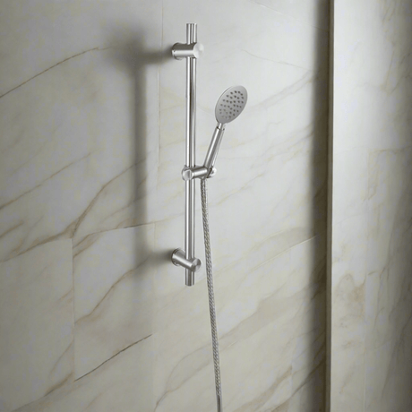 MaxTen Shower Set MaxTen Stainless Steel Satin Nickel Mobile Single Hand Shower Set - ST70-134