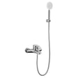 MaxTen Shower Set MaxTen Stainless Steel Satin Nickel Two-Function Shower Handle & Mixer Set - ST70-9503