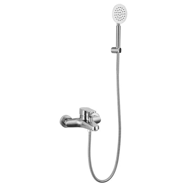 MaxTen Shower Set MaxTen Stainless Steel Satin Nickel Two-Function Shower Handle & Mixer Set - ST70-9503