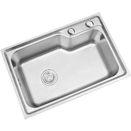 MaxTen Kitchen Sink MaxTen Stainless Steel Single Bowl Kitchen Sink - 6245