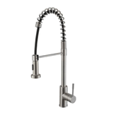 MaxTen Kitchen Tap MaxTen Stainless Steel Spring Pull Out Sprayer Kitchen Sink Faucet Tap - SKP30-523 & SKP30-523BL