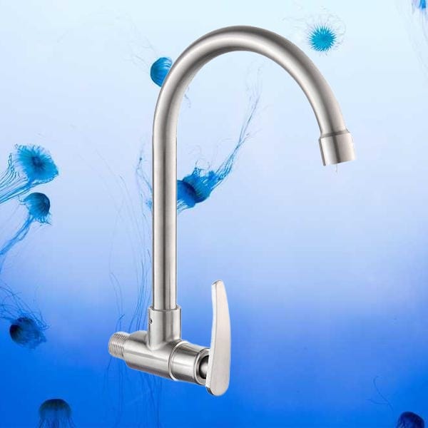 MaxTen Kitchen Tap MaxTen Stainless Steel Wall-mounted Kitchen Sink Faucet Tap - SC30-830C