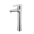 MaxTen Bathroom Faucet MaxTen Tall Bathroom Stainless Steel Hot & Cold Basin Faucet Mixer - S20-111H & S20-111HBL