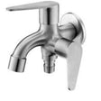 MaxTen Bathroom Faucet MaxTen Two-Way Multifunctional Stainless Steel Tap - D5612