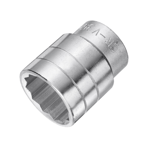 Mechanica Sockets & Hex Keys Mechanica 1/2" Drive 12-Point Short Metric Shallow Socket | 12mm-30mm