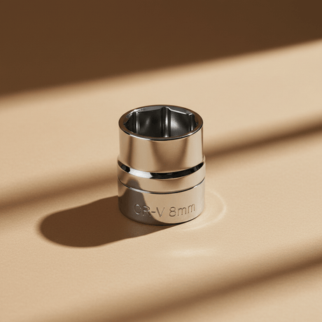 Mechanica Sockets & Hex Keys Mechanica 1/2" Drive 6-Point Short Metric Shallow Socket | 8mm-32mm