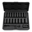 Mechanica Sockets & Hex Keys Mechanica 15-Piece 1/2" Drive Deep Impact Socket Set - ME415CRMO