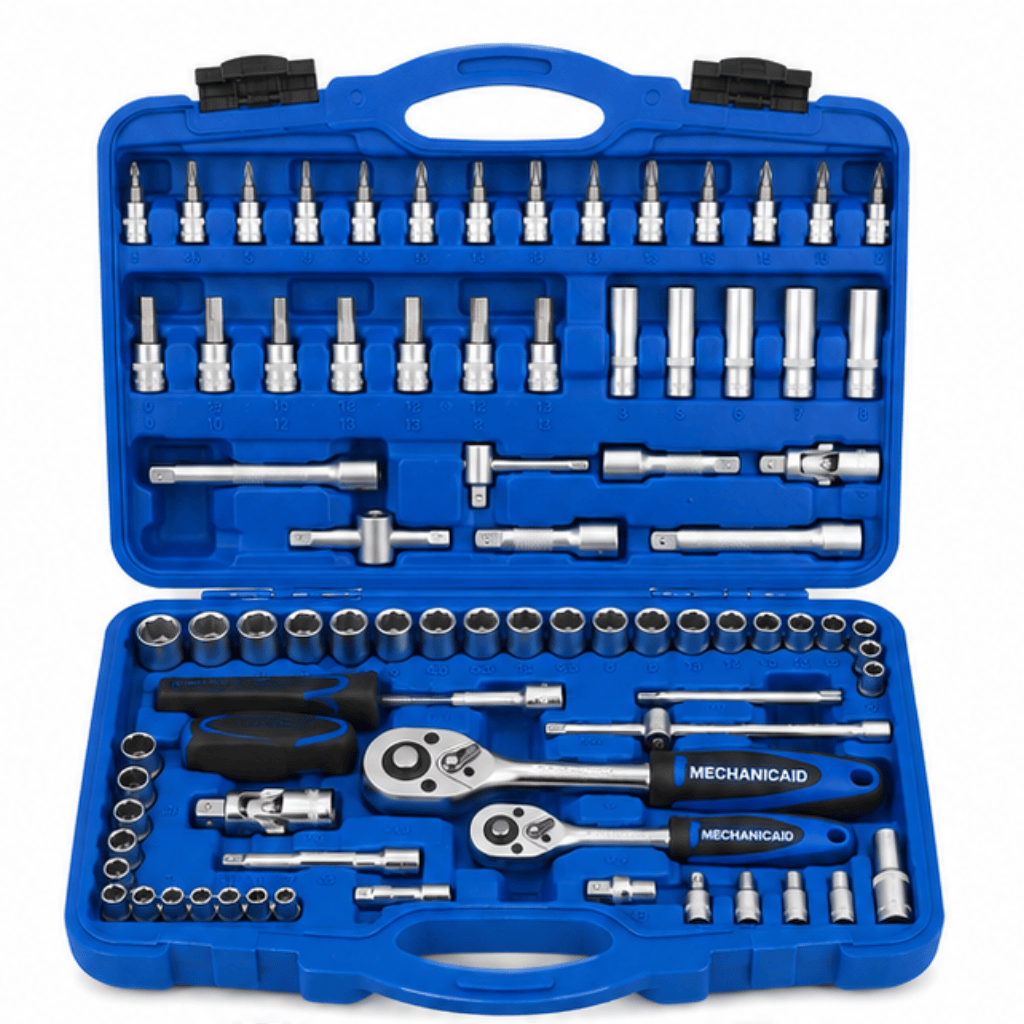 Mechanica Sockets & Hex Keys Mechanica 150-Piece 1/4", 3/8" & 1/2" Drive Socket Set - ME150