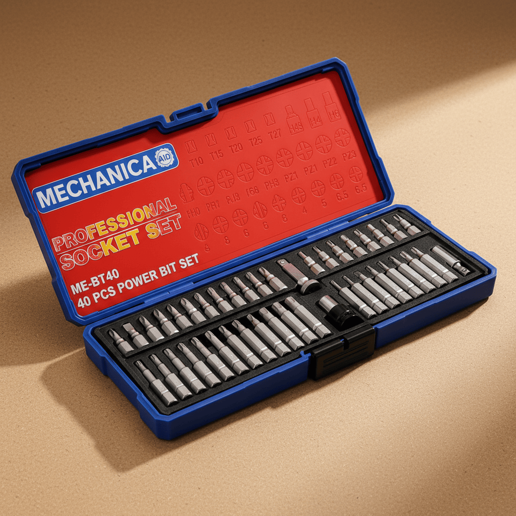 Mechanica Drill Bits Mechanica 40-Piece Power Drill Bit Set - ME-BT40