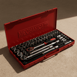 Mechanica Sockets & Hex Keys Mechanica 42-Piece 1/2" Drive Socket Set - ME42-MI