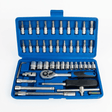 Mechanica Sockets & Hex Keys Mechanica 46-Piece 1/4" Drive Socket & Insert Bit Set - ME-46-1/4
