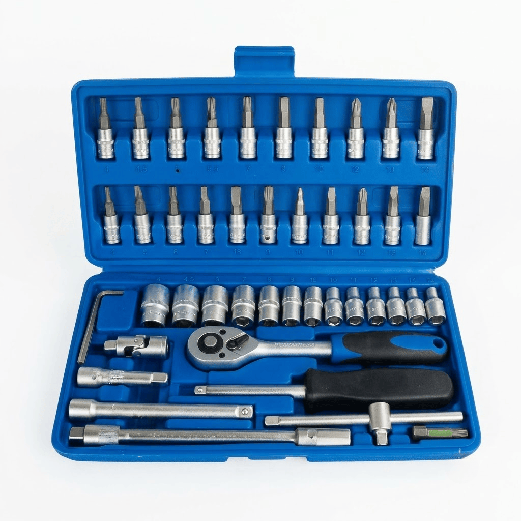 Mechanica Sockets & Hex Keys Mechanica 46-Piece 1/4" Drive Socket & Insert Bit Set - ME-46-1/4