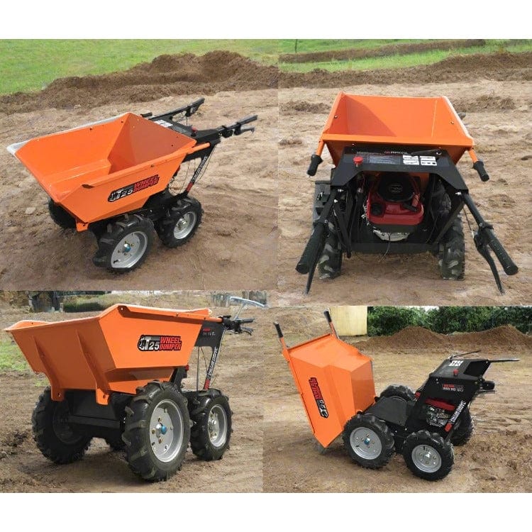 Meg Construction Equipment Meg 6.5HP Petrol Powered Self-Propelled Wheelbarrow Dumper 300N