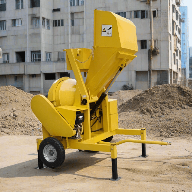 Meg Construction Equipment Meg Self Load Hydraulic Concrete Mixer 700L