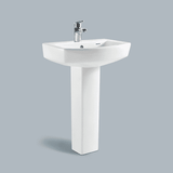 Meidiya Bathroom Sink Meidiya Full Pedestal 86cm with Hand Wash Basin - MHP-30