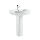 Meidiya Bathroom Sink Meidiya Full Pedestal 86cm with Hand Wash Basin - MHP-30