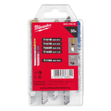 Milawaukee Saw Blades Milawaukee 35 Pieces  Jigsaw Blade Set with T Shank - 4932479088
