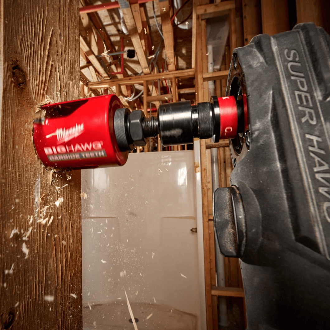 Milwaukee Drill Bits Milwaukee 10 Pieces Holesaw TCT Big Hawg Set - 4932464939