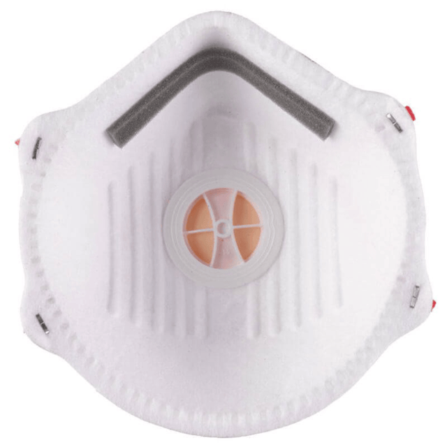 Milwaukee Dust Masks & Respirators Milwaukee 10 Pieces Safety FFP2 Respirator Mask With Valve Pack - 4932478548