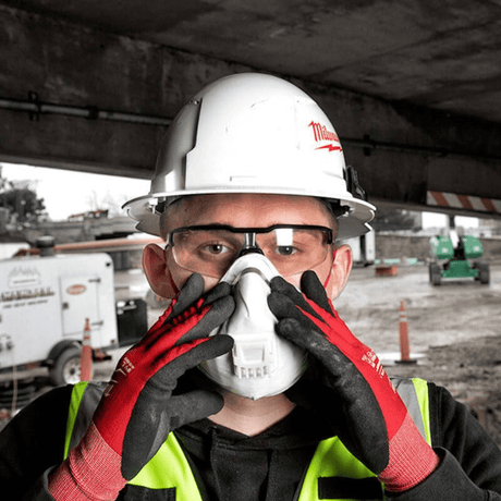 Milwaukee Dust Masks & Respirators Milwaukee 10 Pieces Safety FFP2 Respirator Mask With Valve Pack - 4932478548