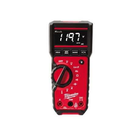Milwaukee Digital Meter Milwaukee 10A Digital Multimeter 200V with Low Input Impedance Function - 2217-40