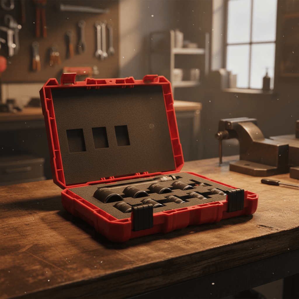 Milwaukee Hole Saws & Cores Milwaukee 11 Pieces 1/2" Shockwave Impact Duty Socket Set - 4932478290